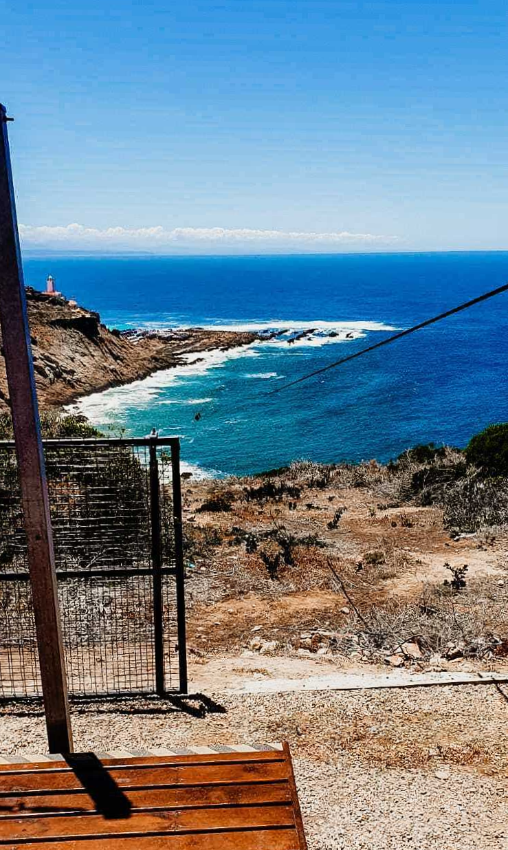 Situated over the beautiful indian ocean, this zip line glides you over the . Mossel Bay Zipline A Scaredy Cat S Perspective